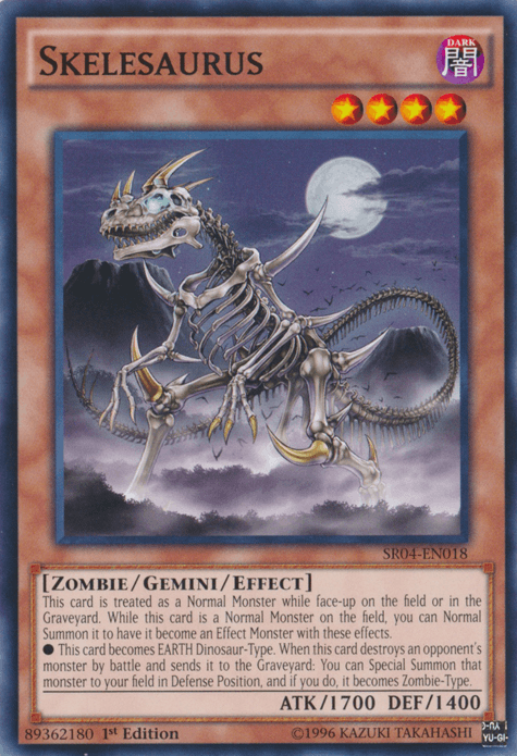 Skelesaurus [SR04-EN018] Common - POKÉ JEUX