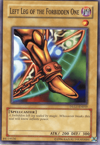Left Leg of the Forbidden One [DLG1-EN019] Common - POKÉ JEUX