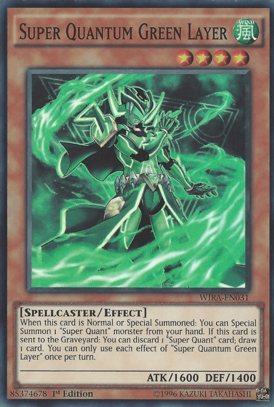 Super Quantum Green Layer [WIRA-EN031] Super Rare - POKÉ JEUX