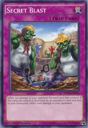 Secret Blast [MP16-EN104] Common - POKÉ JEUX