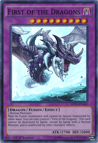 First of the Dragons [MP15-EN162] Super Rare - POKÉ JEUX