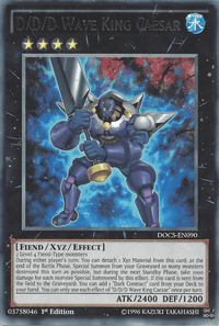 D/D/D Wave King Caesar [DOCS-EN090] Rare - POKÉ JEUX