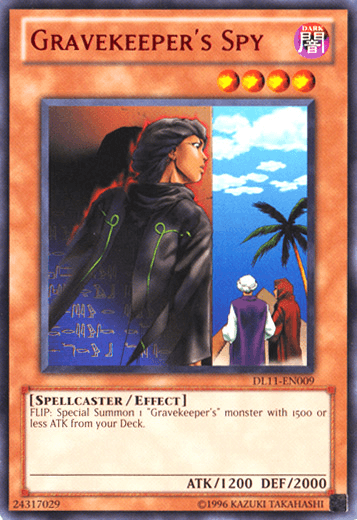 Gravekeeper's Spy (Red) [DL11-EN009] Rare - POKÉ JEUX