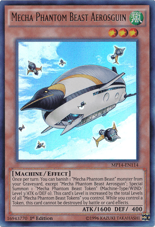 Mecha Phantom Beast Aerosguin [MP14-EN114] Ultra Rare - POKÉ JEUX