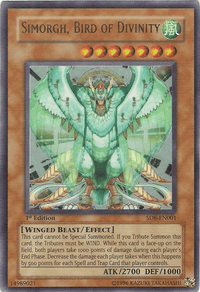 Simorgh, Bird of Divinity [SD8-EN001] Ultra Rare - POKÉ JEUX