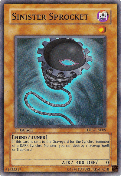 Sinister Sprocket [TDGS-EN009] Super Rare - POKÉ JEUX