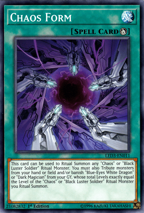 Chaos Form [LED3-EN011] Common - POKÉ JEUX