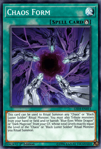 Chaos Form [LED3-EN011] Common - POKÉ JEUX