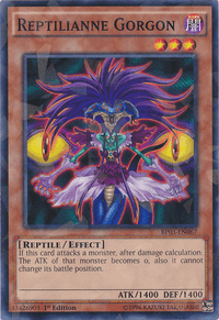 Reptilianne Gorgon [BP03-EN067] Shatterfoil Rare - POKÉ JEUX