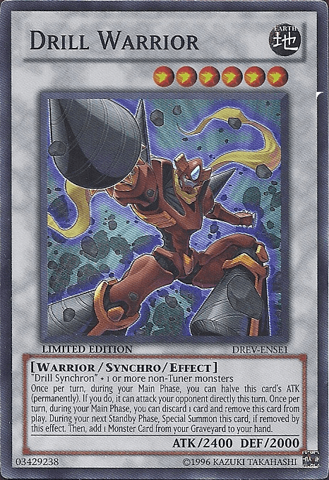Drill Warrior [DREV-ENSE1] Super Rare - POKÉ JEUX