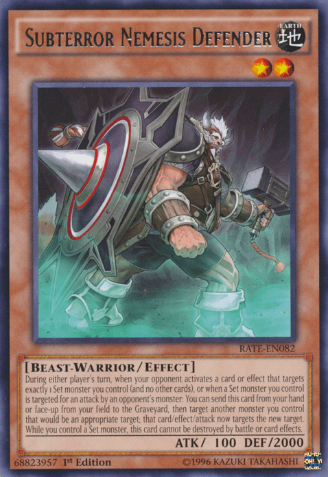 Subterror Nemesis Defender [RATE-EN082] Rare - POKÉ JEUX