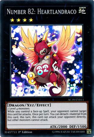 Number 82: Heartlandraco [AC18-EN011] Super Rare - POKÉ JEUX