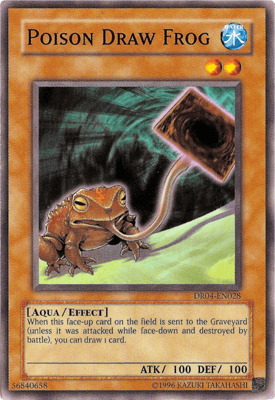 Poison Draw Frog [DR04-EN028] Common - POKÉ JEUX