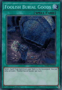 Foolish Burial Goods [MP17-EN218] Secret Rare - POKÉ JEUX