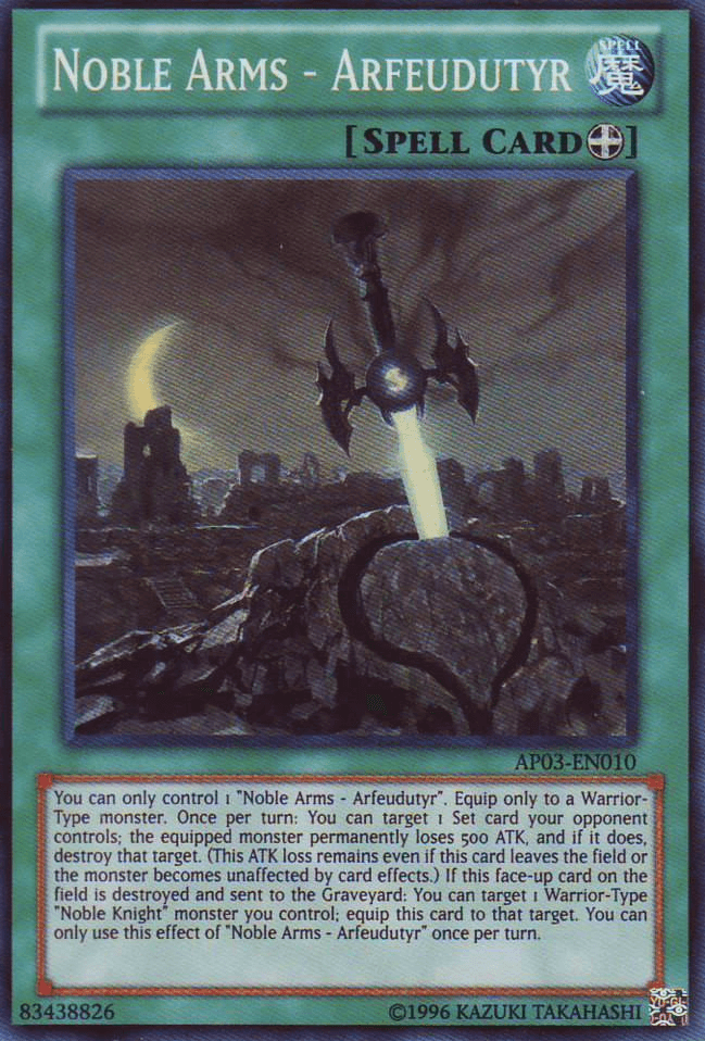 Noble Arms - Arfeudutyr [AP03-EN010] Super Rare - POKÉ JEUX