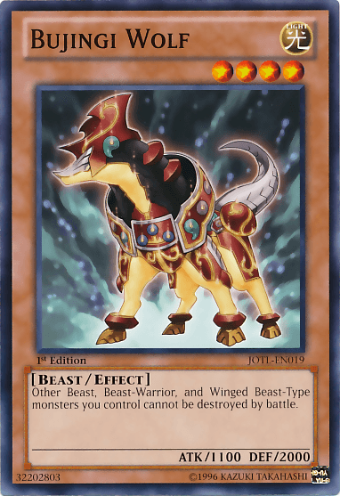 Bujingi Wolf [JOTL-EN019] Common - POKÉ JEUX