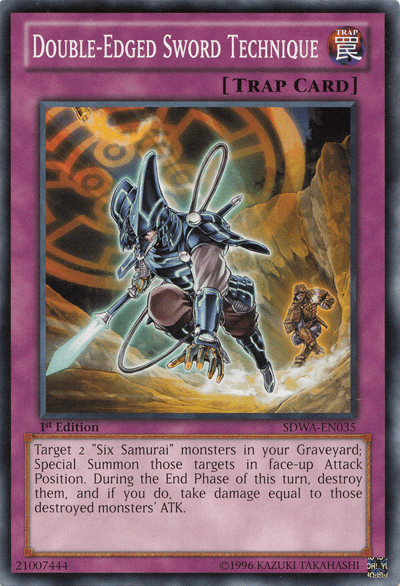 Double-Edged Sword Technique [SDWA-EN035] Common - POKÉ JEUX