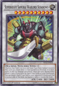 Superheavy Samurai Warlord Susanowo [SP15-EN034] Common - POKÉ JEUX