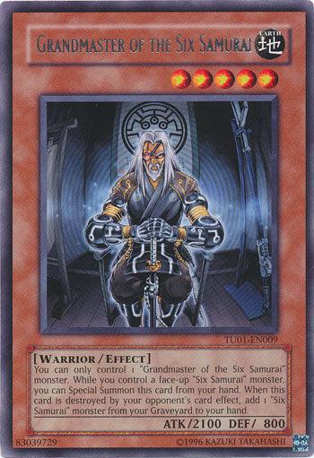 Grandmaster of the Six Samurai [TU01-EN009] Rare - POKÉ JEUX