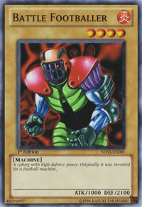 Battle Footballer [5DS3-EN001] Common - POKÉ JEUX