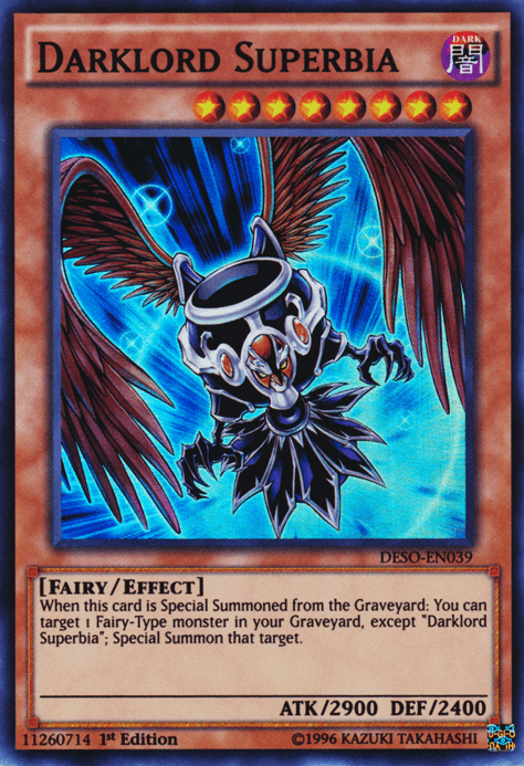 Darklord Superbia [DESO-EN039] Super Rare - POKÉ JEUX