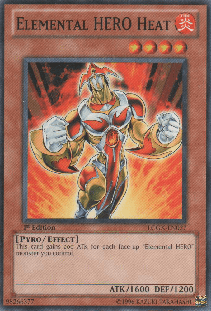 Elemental HERO Heat [LCGX-EN037] Common - POKÉ JEUX
