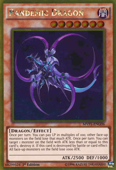 Pandemic Dragon [MVP1-ENG06] Gold Rare - POKÉ JEUX