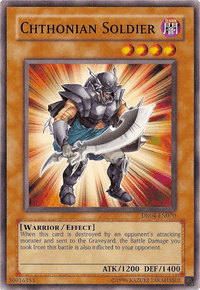 Chthonian Soldier [DR04-EN070] Common - POKÉ JEUX