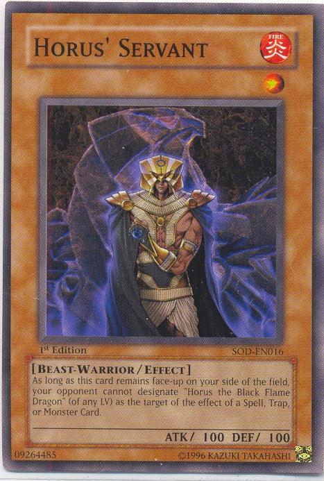 Horus' Servant [SOD-EN016] Common - POKÉ JEUX