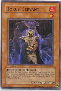 Horus' Servant [SOD-EN016] Common - POKÉ JEUX