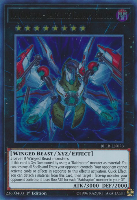 Raidraptor - Satellite Cannon Falcon [BLLR-EN073] Ultra Rare - POKÉ JEUX