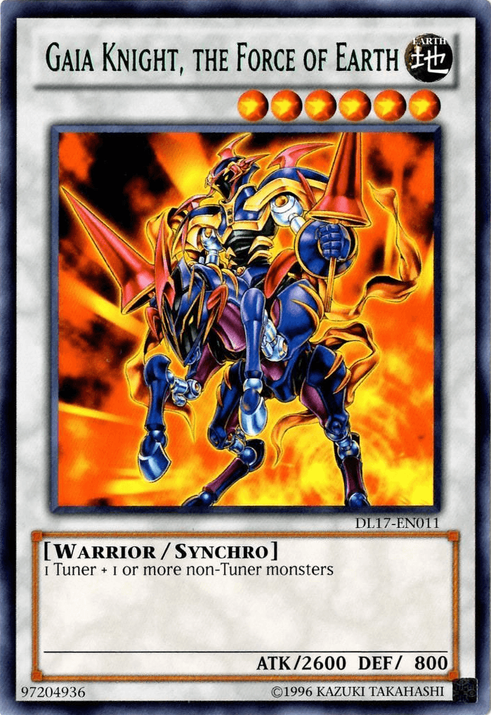 Gaia Knight, the Force of Earth (Green) [DL17-EN011] Rare - POKÉ JEUX
