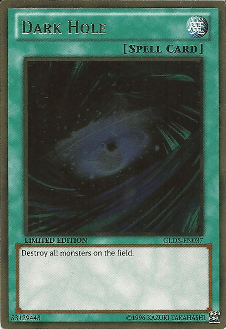Dark Hole [GLD5-EN037] Gold Rare - POKÉ JEUX
