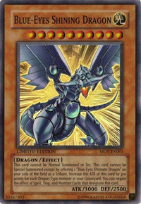 Blue-Eyes Shining Dragon [MOV-EN001] Super Rare - POKÉ JEUX