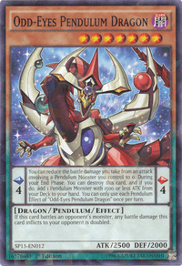 Odd-Eyes Pendulum Dragon [SP15-EN012] Shatterfoil Rare - POKÉ JEUX