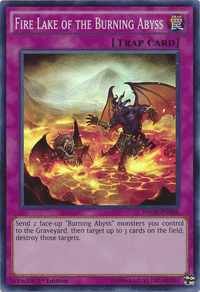 Fire Lake of the Burning Abyss [NECH-EN086] Super Rare - POKÉ JEUX