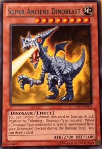 Super-Ancient Dinobeast (Blue) [DL17-EN004] Rare - POKÉ JEUX