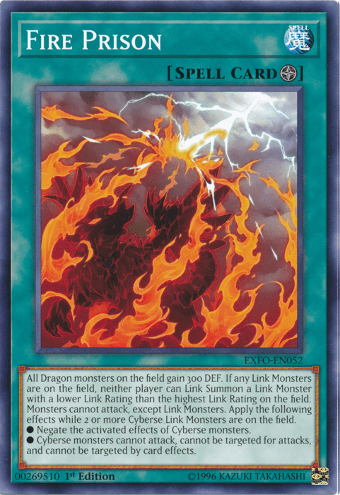 Fire Prison [EXFO-EN052] Common - POKÉ JEUX