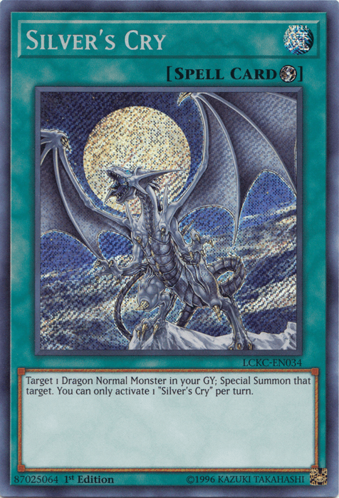Silver's Cry [LCKC-EN034] Secret Rare - POKÉ JEUX
