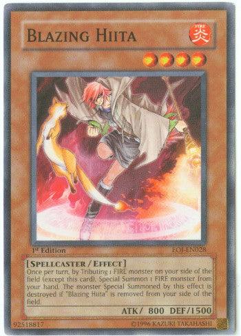Blazing Hiita [EOJ-EN028] Common - POKÉ JEUX