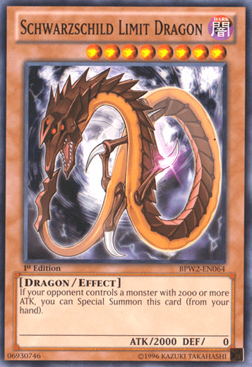 Schwarzschild Limit Dragon [BPW2-EN064] Common - POKÉ JEUX
