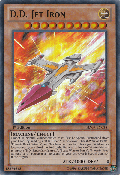 D.D. Jet Iron [HA07-EN035] Super Rare - POKÉ JEUX