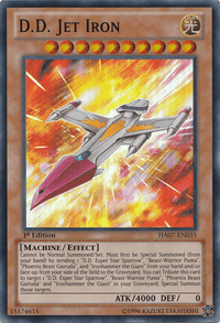 D.D. Jet Iron [HA07-EN035] Super Rare - POKÉ JEUX