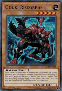 Gouki Riscorpio [COTD-EN011] Rare - POKÉ JEUX
