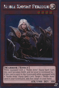 Noble Knight Peredur [NKRT-EN010] Platinum Rare - POKÉ JEUX
