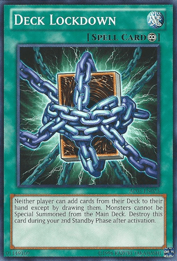 Deck Lockdown [AP03-EN023] Common - POKÉ JEUX