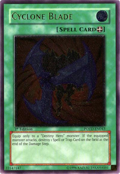Cyclone Blade [POTD-EN043] Ultimate Rare - POKÉ JEUX