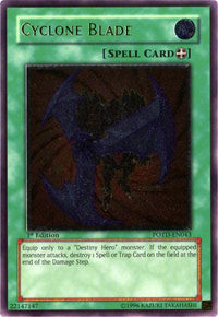 Cyclone Blade [POTD-EN043] Ultimate Rare - POKÉ JEUX