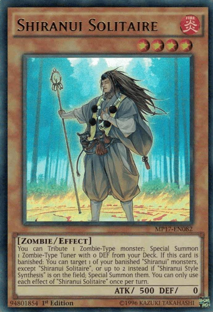 Shiranui Solitaire [MP17-EN082] Ultra Rare - POKÉ JEUX