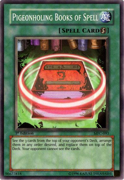 Pigeonholing Books of Spell [MFC-093] Common - POKÉ JEUX